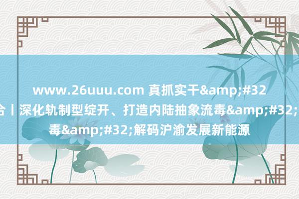 www.26uuu.com 真抓实干&#32;打开矫正发展新六合丨深化轨制型绽开、打造内陆抽象流毒&#32;解码沪渝发展新能源