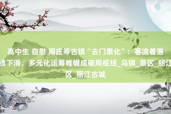 高中生 自慰 周庄等古镇“去门票化”：客流着落、功绩下滑，多元化运筹帷幄成破局枢纽_乌镇_景区_丽江古城